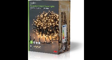 Nedis Kerstverlichting - Compacte cluster - 700 LED's - Warm Wit - 14.00 m - Licht effecten: 7 - Binnen & Buiten - Netvoeding