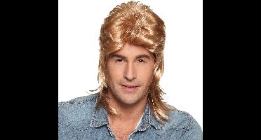 Boland - Pruik Jimmy blond Blond - Laagjes - Halflang - Mannen - -