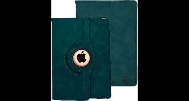 HEM Silky Green iPad Hoes – geschikt voor iPad Air 11 inch (M2/M3 – 2025/2024) & 10.9 inch (2022/2020) – Draaibare Autowake Cover – iPad Air 4e/5e generatie