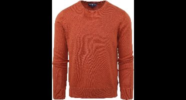 Suitable Respect Oinix Pullover O-Hals Oranje - Maat XXL - Heren - Sweater