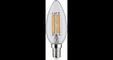 Filament 230 V LED kaars E14 470lm 4,5W 2700K Helder