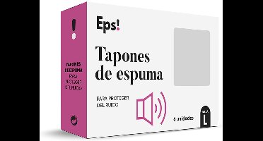 Schuimrubberen dop (maat L) 6 eenheden|Foam cap (size L) 6 units|Bouchon en mousse (taille L) 6 unités