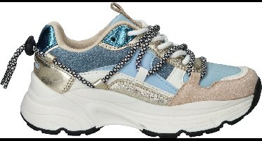 POSH by Poelman Sneakers - Meisjes - Blauw - Maat:39