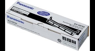 Panasonic Tonercartridge KXFAT92X Zwart