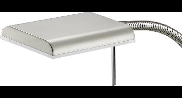 Vloerlamp Trio Leuchten Bergamo - Nikkel