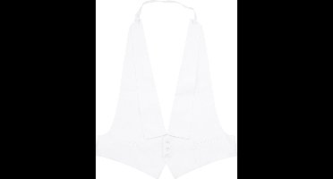 Rokvest Moldau Wit - Maat L - Heren - Rokwit