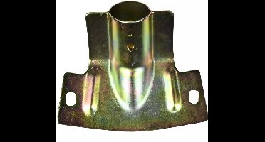 Benson Stalen steelhouder - Ø 27 mm - Gemakkelijk te bevestigen - Duurzaam metaal