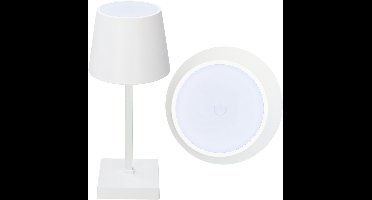 Luume Tafellamp op Batterijen - Touch Bediening - Dimbaar - Ø 10,5 x 26 cm - LED Lampen - Zwart