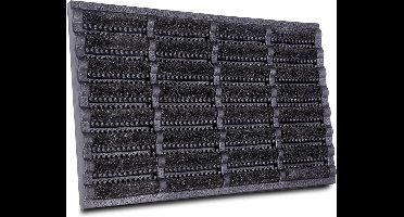 ApexArte® Borstelmat Voor Buiten – Voetenveger Van Kokusrubber – Deurmat Binnen Antislip