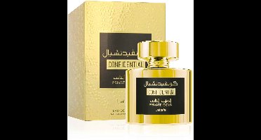 Lattafa - Confidential private gold eau de parfum 100ml