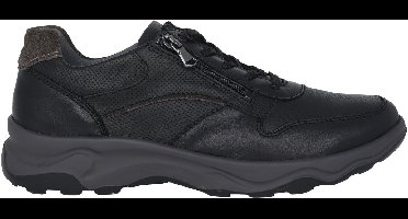 Waldläufer H-Max - heren sneaker - Zwart - maat 45 (EU) 10.5 (UK)