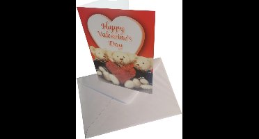 Valentijnskaart - Happy Valentine's Day - A