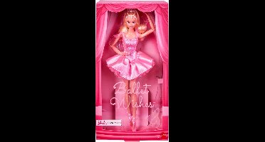 Mattel Barbie balletpop Signature Ballet Wishes - modepop voor meisjes.