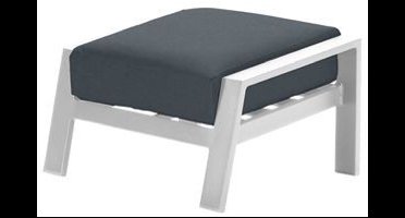 Garden Impressions Lincoln voetenbank - aluminium - mat wit