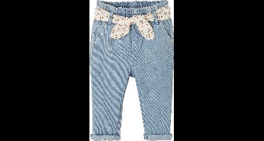 Vertbaudet Babyjeans met stoffen riem