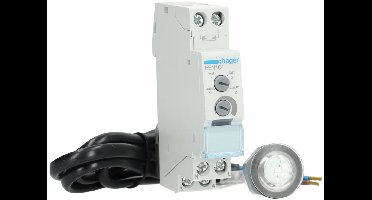 Hager Tebis Schemerschakelaar voor DIN-rail - EEN101 - E35F7