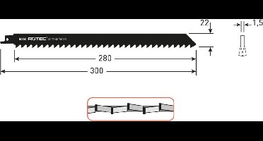 Reciprozagen RC830 / 1241HM (VPE 1 stuks) - 5250830