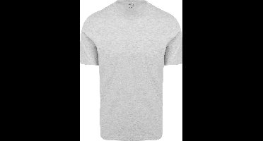 King Essentials The Steve T-Shirt Grijs - Maat XL - Heren - Casual T-shirts