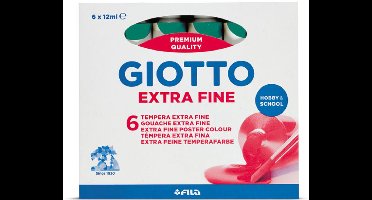 Giotto 352013 temperaverf 12 ml Koker Groen