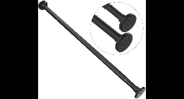 ApexArte® Gordijnroede - Gordijnrail - Zonder Boren - Extra Stevig