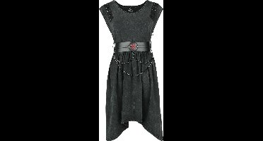 The Lord Of The Rings Mordor Dames Midi-jurk - zwart - M