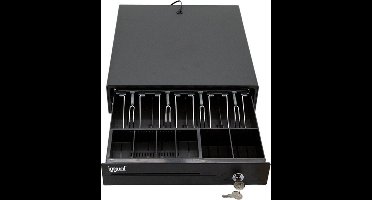 Cash Register Drawer iggual IGG316368 Black Multicolour - IRON 10