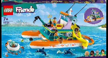 LEGO Friends Reddingsboot op zee Boot Speelgoed Set voor Meisjes en Jongens - 41734