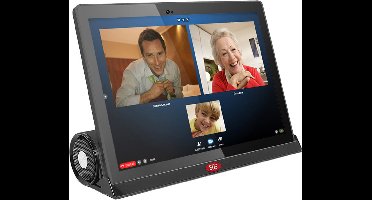 Lipa F50 senioren tablet - Tablet voor ouderen - Senioren telefoon 4G - Senioren mobiel 4G - Senioren smartphone - Met docking - 10.1 inch - 64 GB opslag - 4G SIM - Android 13 - SOS noodknop - GPS - Grote toetsen & dubbele speaker - Google Playstore