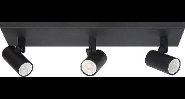 Spot Picollo 3 lichts L 40 cm incl mini GU10 zwart