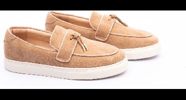 Zerba - Heren Sneakers - Maat 45 - Apricot Leer - Verona