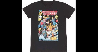 Marvel Guardians Of The Galaxy - Vol 3 Comic Cover Mens Tshirt - 2XL - Zwart