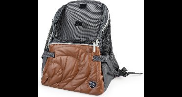 Duvoplus - Draagtas - Hond - Paris Backpack 34x21x39,5cm Caramel - 1st