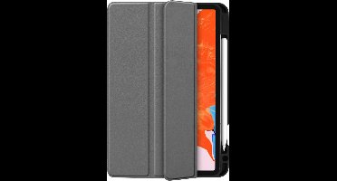 Just in Case Smart Tri-Fold kunstleer hoes voor iPad Pro 12.9 (2020) - grijs