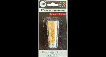 LED flessenkurk kleurverandering op batterij 7 cm