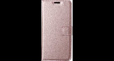 LuxeBass Telefoon Wallet Bookcase voor Samsung Galaxy A32 4G - Portemonnee telefoonhoesje voor Bankpassen - Kunstleer - Siliconen Houder - Magnetische sluiten- RoseGoud - bookcase - boekhoesje - book case - boek hoesje