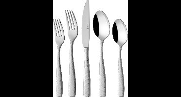 Sola Aura Bestekset 8 persoons - 70 delig - Zilverwit Premium Edelstaal 18/10 - Vaatwasserbestendig