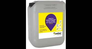 Tegelprimer poreuze ondergronden Weber - 2,5 liter