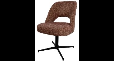 Eetkamerstoel Maxima Field Wine red 232 - draaipoot 360 - Unique Collection - eetkamerstoelen set van 2