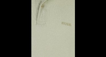 Hugo Boss poloshirt korte mouw beige