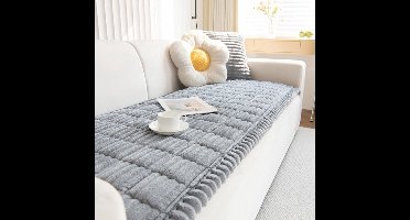 Dikke bankhoes - Wasbaar - Zachte corduroy universele bankhoes, 2-, 3-, 4-zits, antislip bankhoes, gezellige bankhoes, bankspreien, meubelbeschermer voor de woonkamer(70*210cm)
