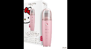 GESKE x Hello Kitty | SmartAppGuided™ MicroCurrent Skin Scrubber & Blackhead Remover | 9 in 1 | Tools huidverzorging | Reinigingssapparaat | Anti-aging en reiniging | facelift | Mee-eter verwijderaar