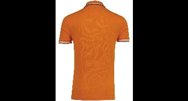 Hugo Boss poloshirt korte mouw oranje