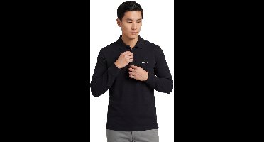 Hugo Boss polo lange mouw zwart