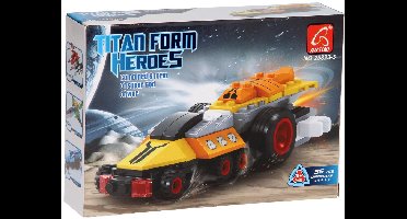 Bouwset Titan Heroes - Space Explorer Oranje - 96dlg.