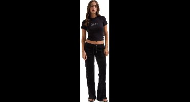 Juicy Couture Juicy Couture Juicy Baby Tee ZWART - Maat M