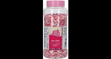 FunCakes Mini Hartjes Rood Roze Wit 550g