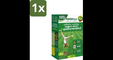 BSI – Organisch-Minerale Gazonmeststof – Indirecte Mosbestrijding – 4 kg (40 m²) - 1 stuk