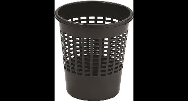 Curver Basic Serie - Papierbak - 10L - Zwart - Kunststof