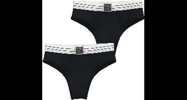 Björn Borg dames Original Thong - string hoge taille (2-pack) - multicolor