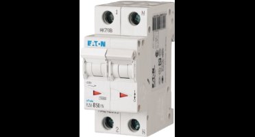 Eaton Installatieautomaat PLZM-B50/1N-MW , B 50A , 2 Polig incl. NUL , 10 kA